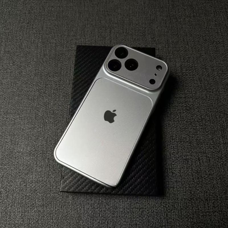 Tampa Traseira Upgrade Design iPhone 17 | Compatível XR ao 15 (Normal/Pro/Pro Max)